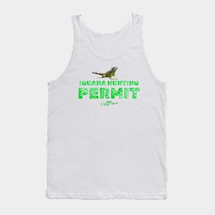 IGUANA HUNTING PERMIT Tank Top